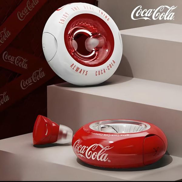 Беспроводные Наушники Coca-Cola Coke T12 Вакуумные Bluetooth 17-04 фото