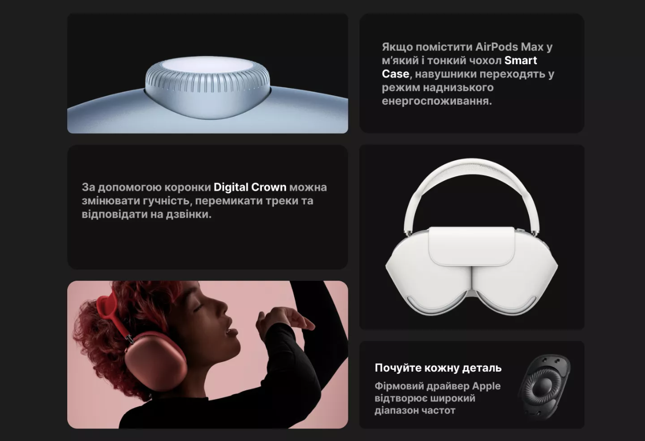 Наушники Apple AirPods Max (Space Gray) (MGYH3)