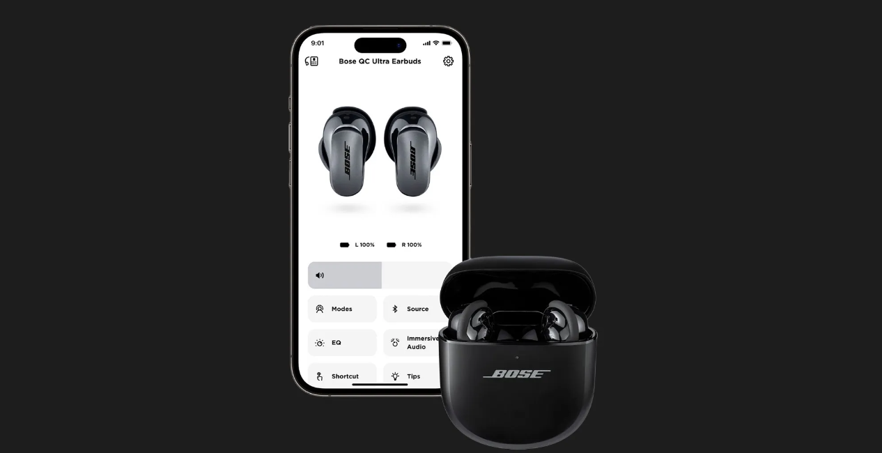 Наушники Bose QuietComfort Ultra Earbuds (Black)